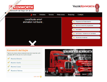 Tablet Screenshot of kenworthbajio.com.mx